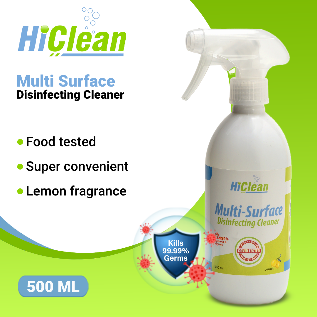 HiClean Multi Surface Disinfecting Cleaner - 500ml – Medinostic Healthcare